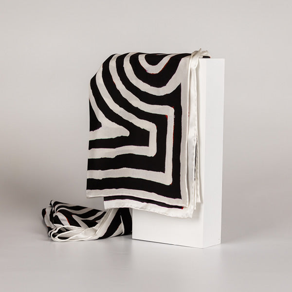 Tie Untitled by Ray James Tjangala - One of Twelve