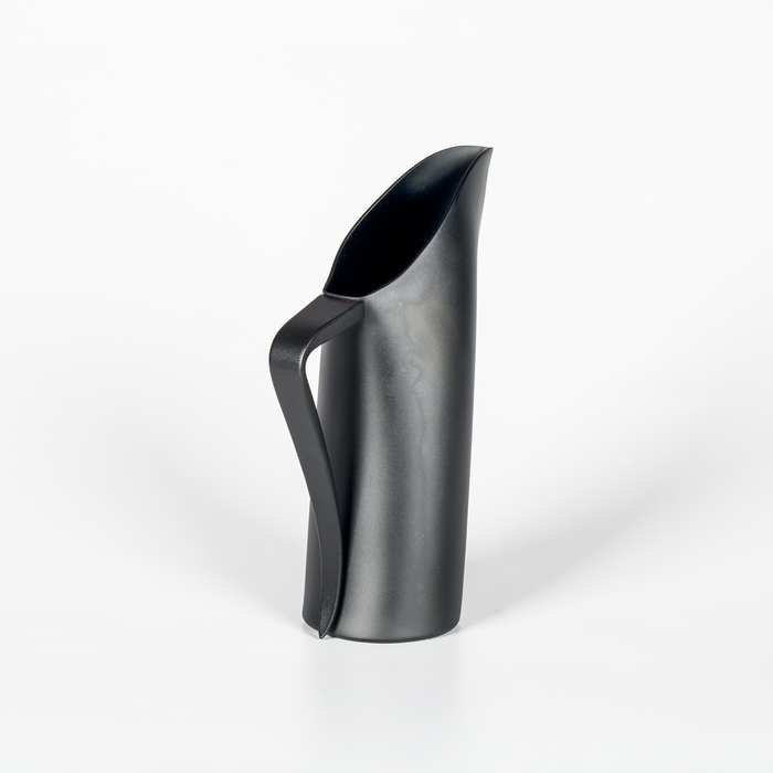 Large Black Aluminium Water Jug