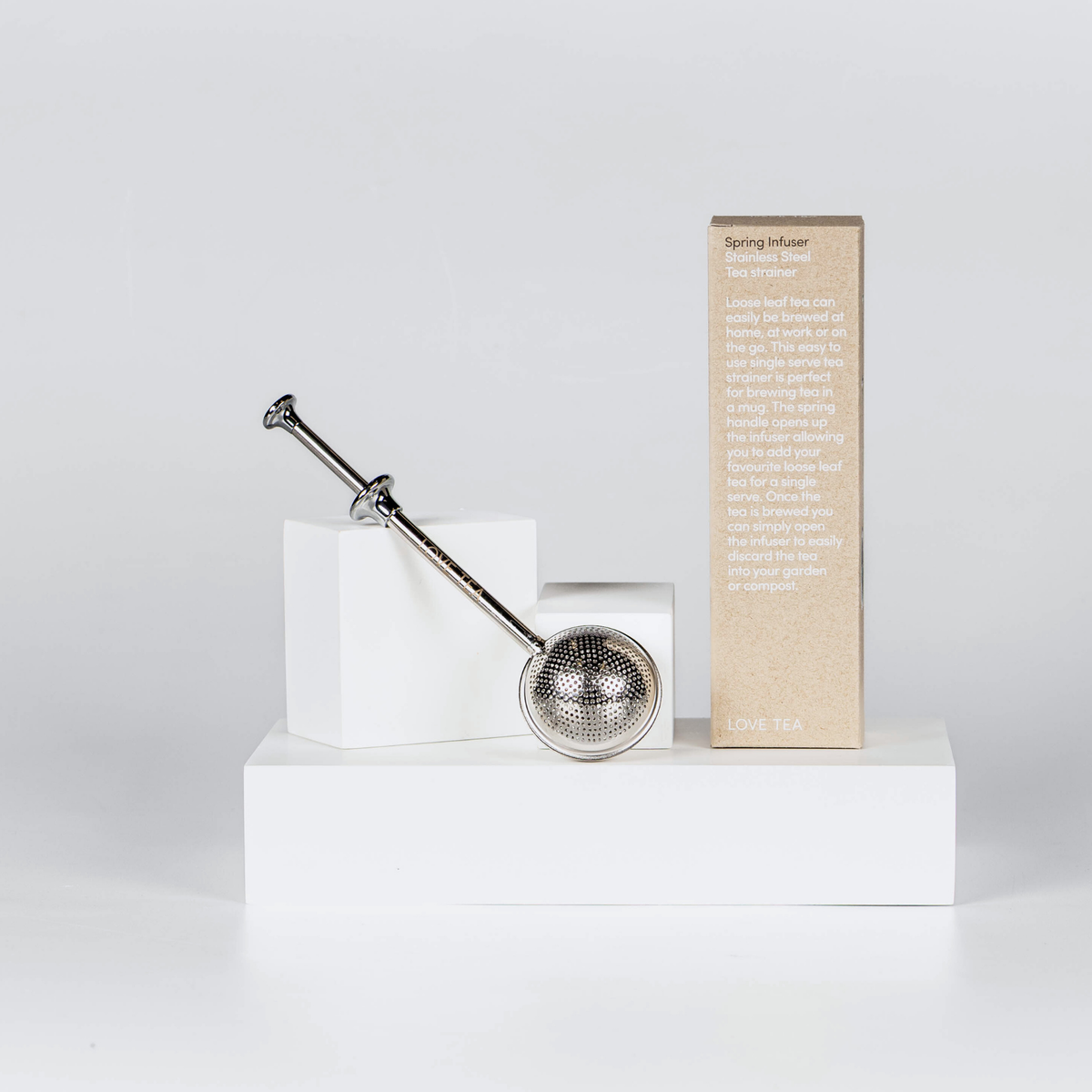 Love Tea Spring Handle Infuser – Parliament Shop