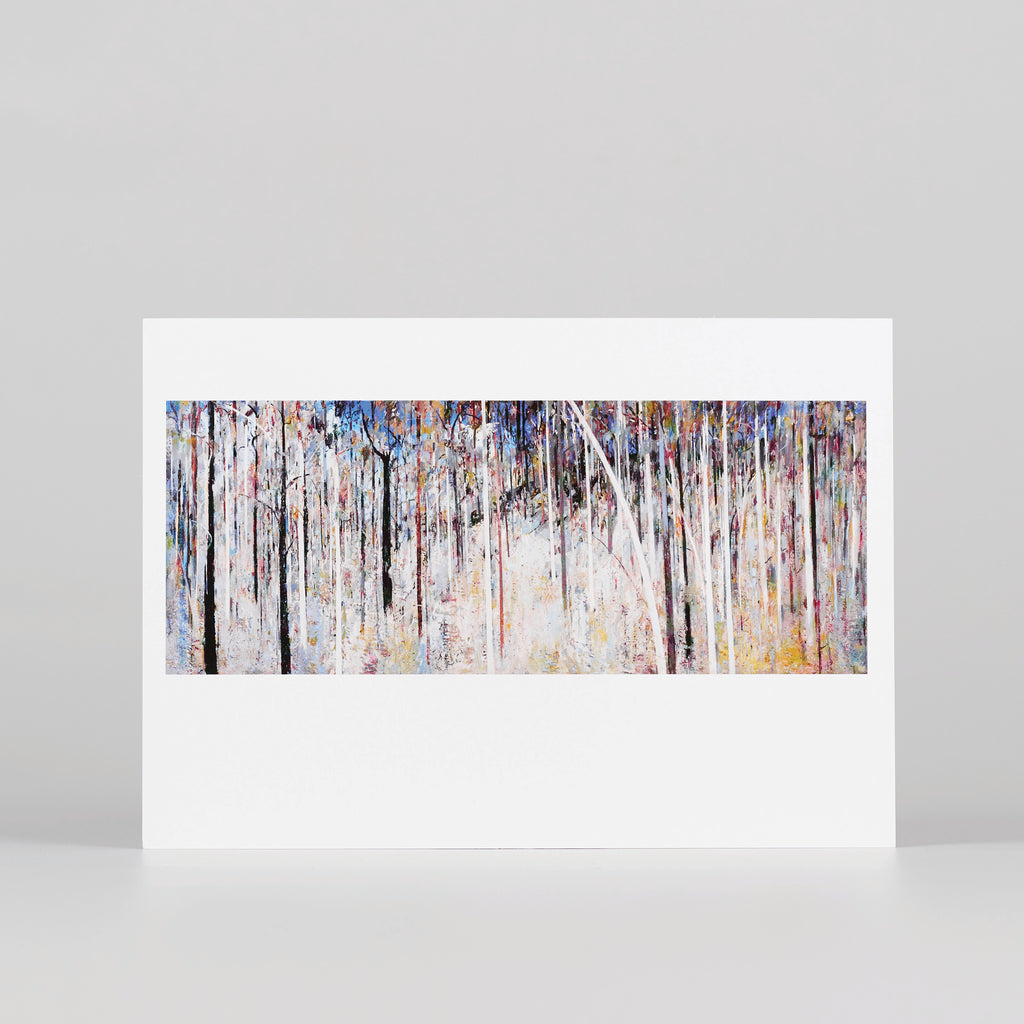 Postcard featuring Arthur Boyd’s Untitled (design for Great Hall Tapestry)