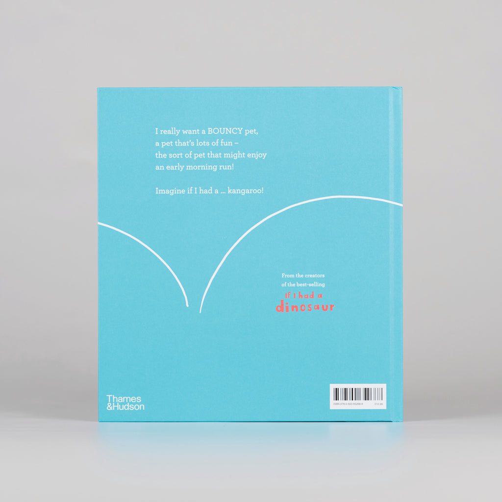 back cover of a book titled 'If I Had a Kangaroo'