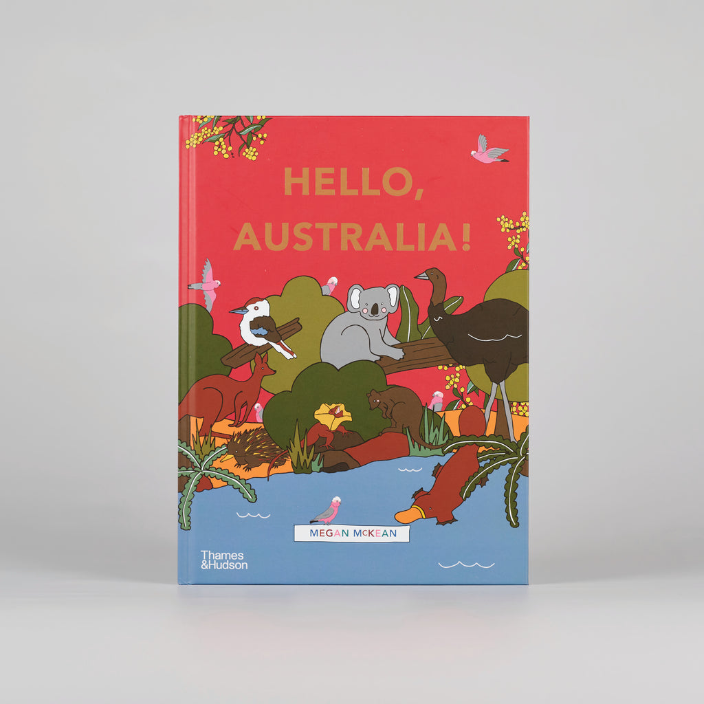front cover of a book titled 'Hello, Australia!'
