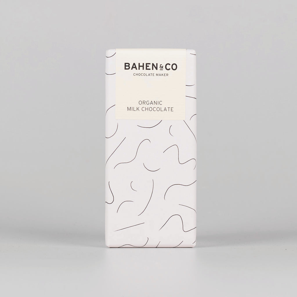 organic milk chocolate bar 75g