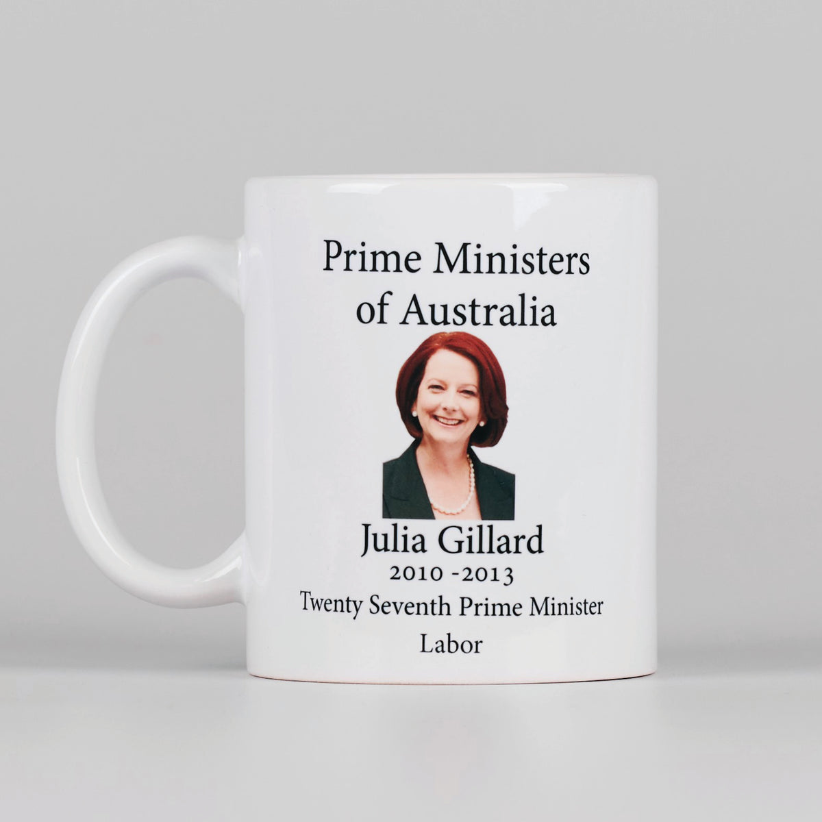 Prime Minister Mug – Julia Gillard – Parliament Shop