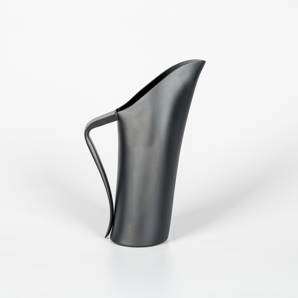 Large Black Aluminium Water Jug 