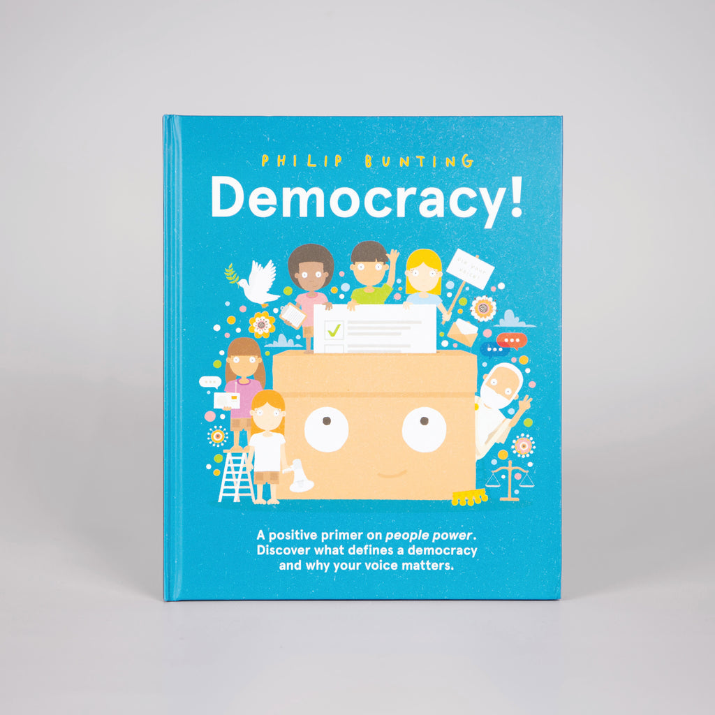 front cover of a book titled 'Democracy!'