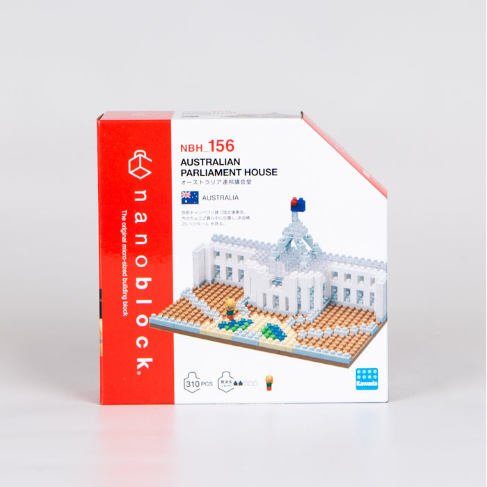 Minatare Parliament House model product box. 