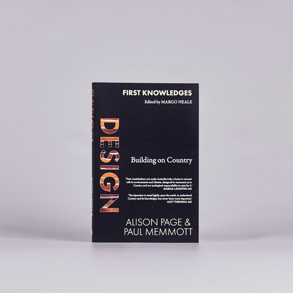 Front cover of a book called 'Building on Country'.