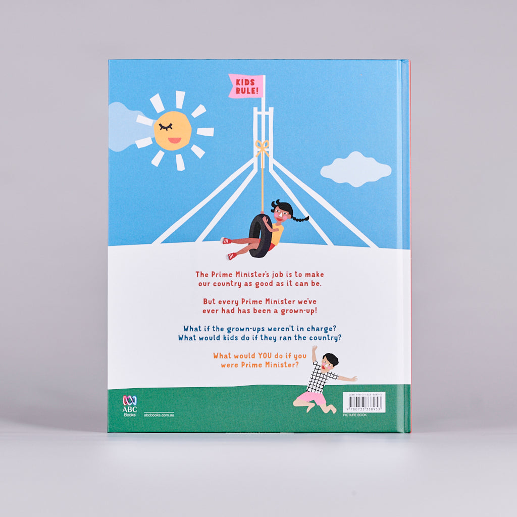 Back cover of a book titled 'If I was Prime Minister'.