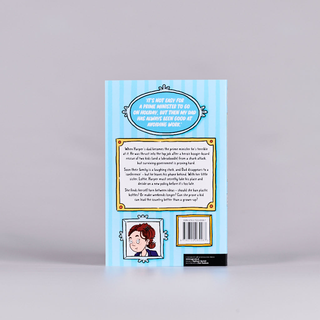 Back cover of a book titled 'How to be Prime Minister'.