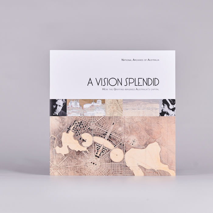 Front cover of the book 'A Vision Splendid'. 