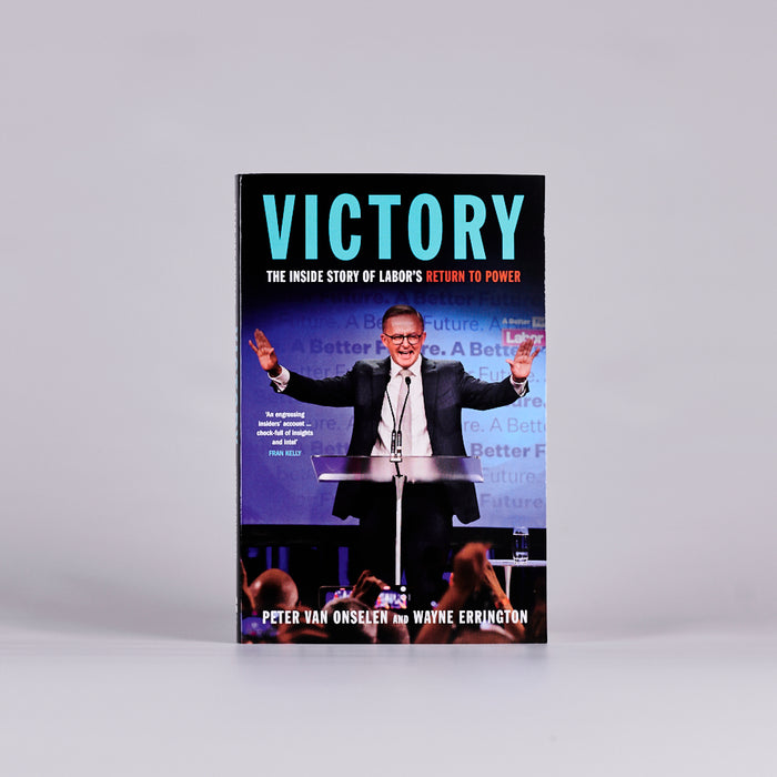Front cover of a book titled 'Victory'. 