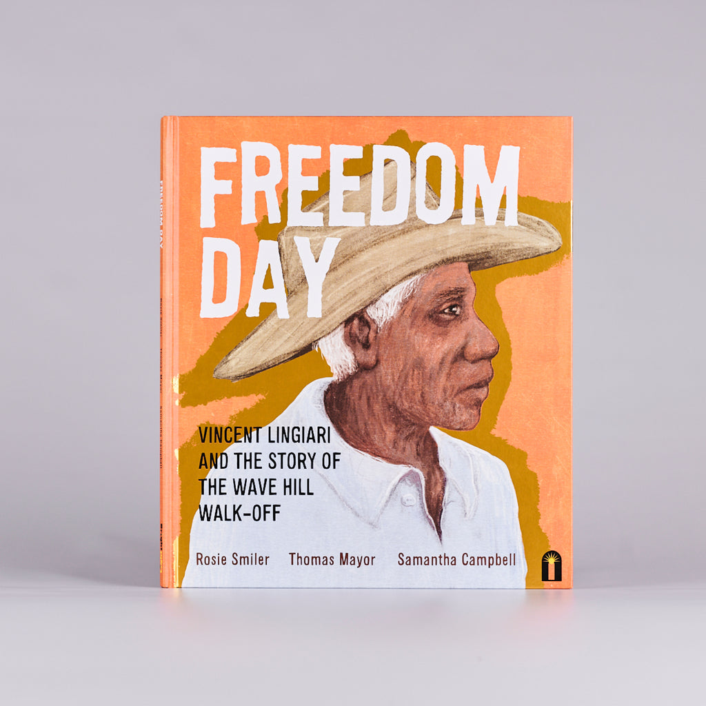 Front cover of a book titled 'Freedom Day'. 