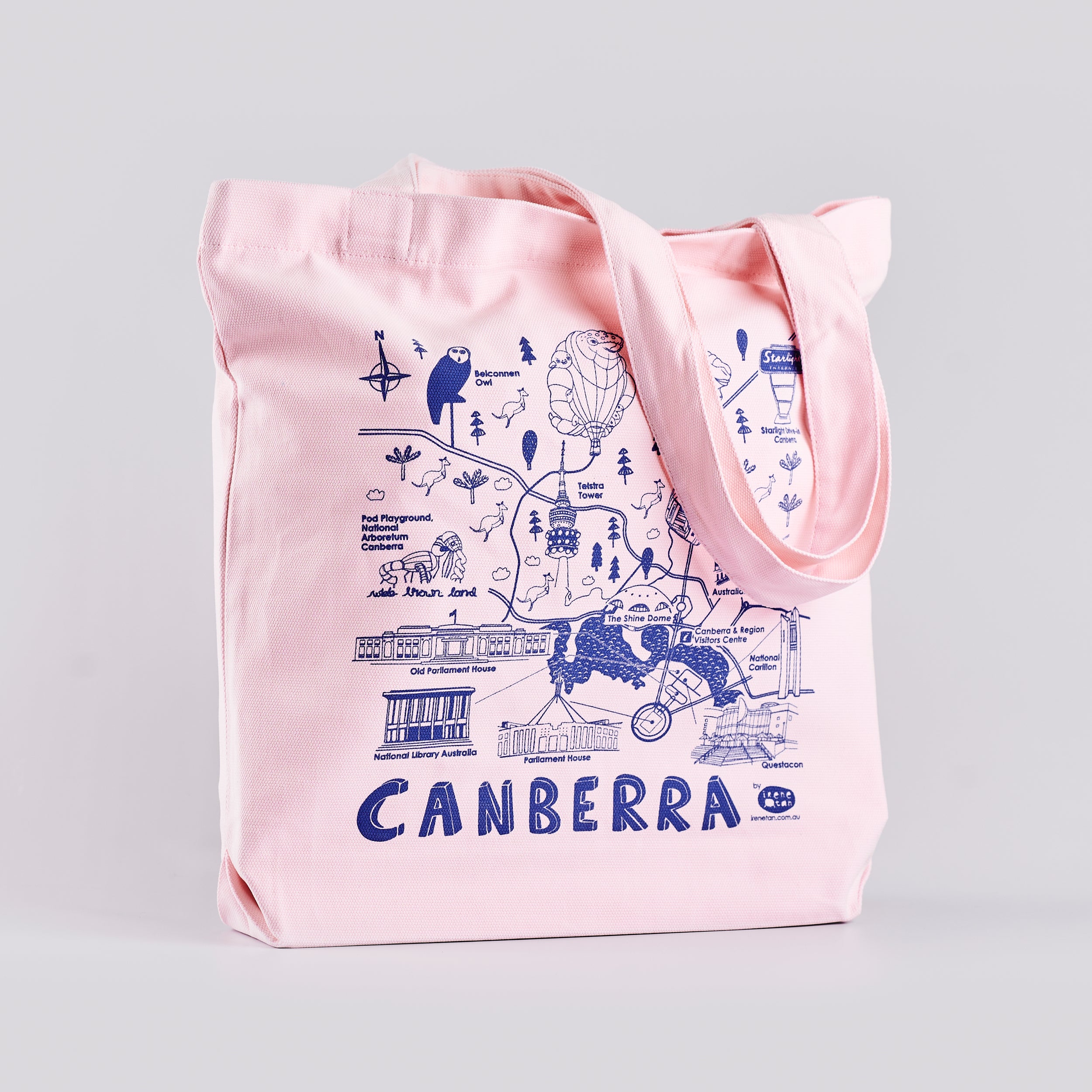 TOTE BAG – Canberra Seasons [Pkt of 25] – Mick Ashley