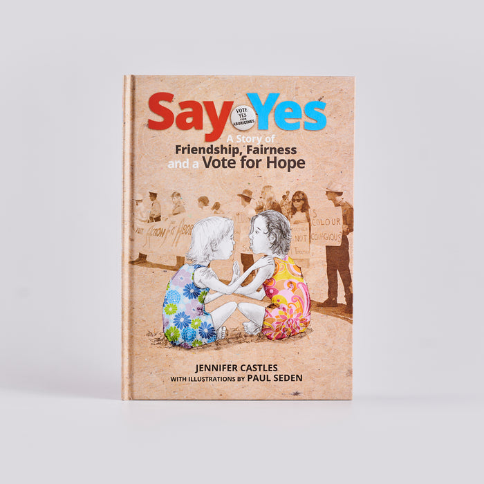 Front cover of a book titled 'Say Yes'. 