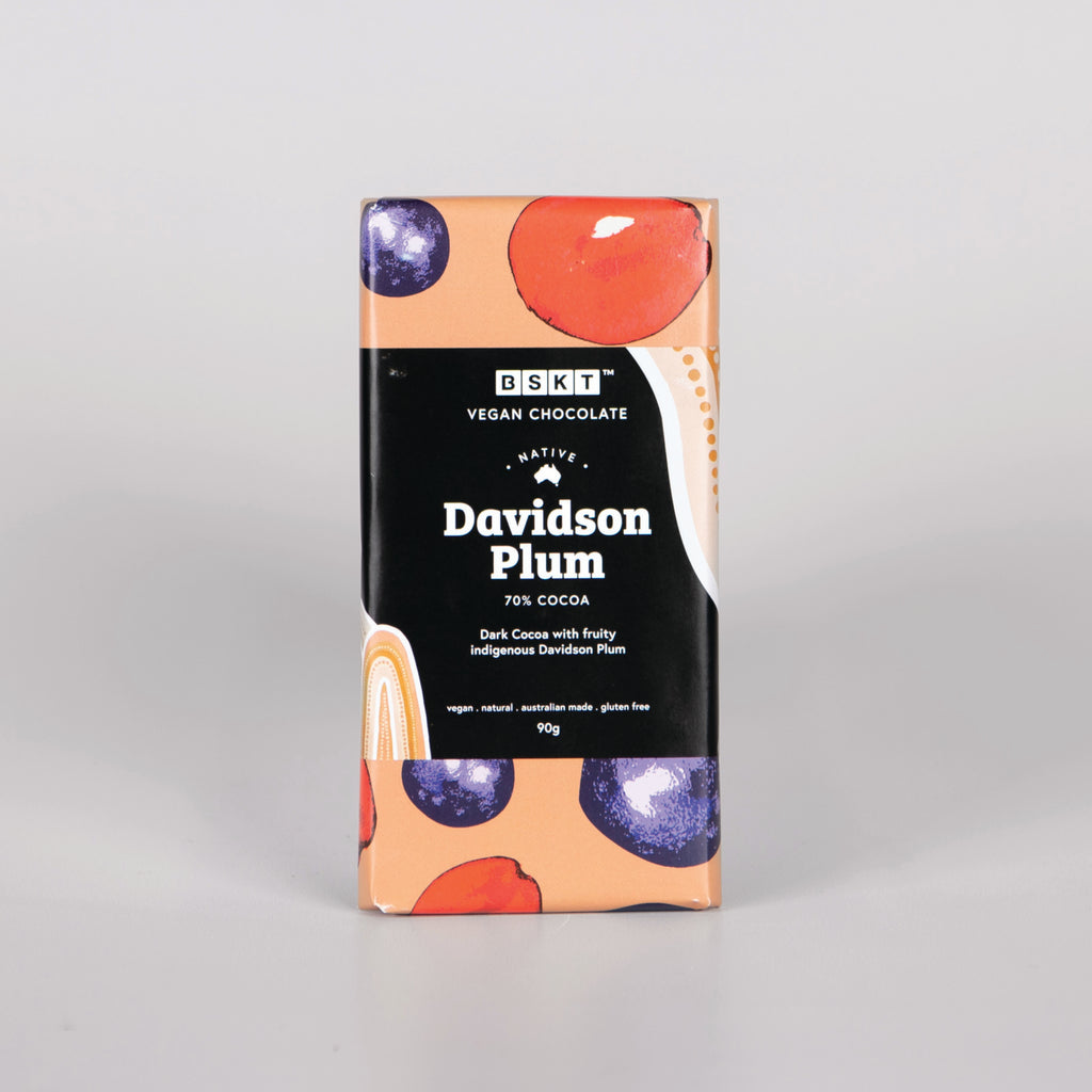 Native Davidson Plum Dark Chocolate bar 90g
