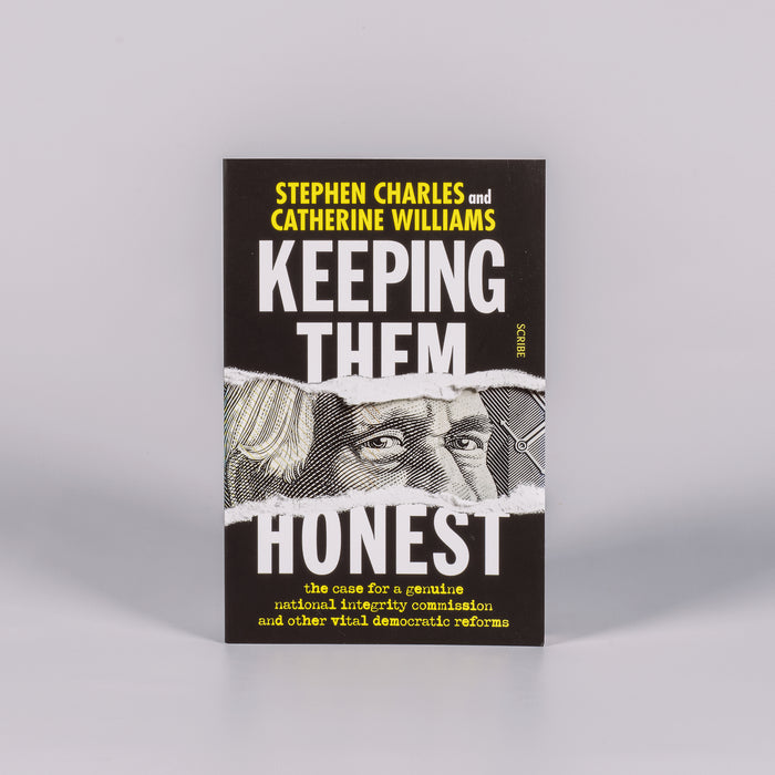 Front cover of a book titled 'Keeping Them Honest'.